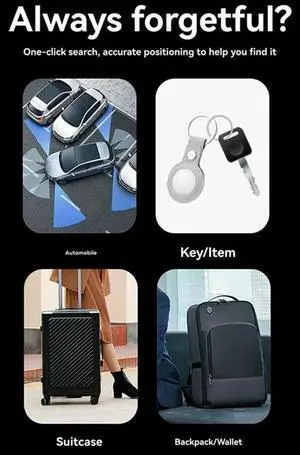 Bluetooth GPS Tracker N Tag Anti-Lost Locator with Global Positioning for Find My APP for Key Luggage Backpack Bluetooth GPS Tracker N Tag Anti-Lost Locator with Global Positioning for Find My APP for Key Luggage Backpack