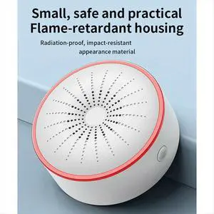 Tuya Home Alarm System Sound and Light Alarm Sensor Detector ligent USB Powered Sensor Tuya Home Alarm System Sound and Light Alarm Sensor Detector ligent USB Powered Sensor