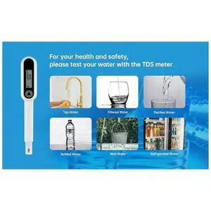 4 in 1 TDS Meter,0-9999 PPM, Water Tester for Drinking Water,TDS Water Tester/EC/Temp High Accurate Water Meter 4 in 1 TDS Meter,0-9999 PPM, Water Tester for Drinking Water,TDS Water Tester/EC/Temp High Accurate Water Meter