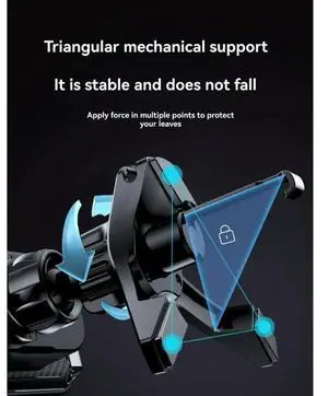 Car Charger Universal Dual Coil Foldable Phone Holder 15W Fast Charging Car Vents Phone Mount Holder Car Charger Universal Dual Coil Foldable Phone Holder 15W Fast Charging Car Vents Phone Mount Holder