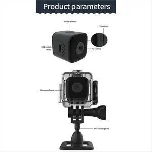 1080p Outdoor Waterproof Sports Camera Car DV Camera High Definition Aviation Small Direct Recording Camera 1080p Outdoor Waterproof Sports Camera Car DV Camera High Definition Aviation Small Direct Recording Camera