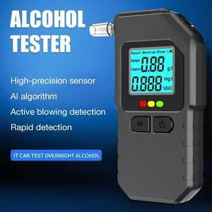 Professional High-Accuracy Breathalyzers for with LCD Digital Display Personal Breath Detector Professional High-Accuracy Breathalyzers for with LCD Digital Display Personal Breath Detector