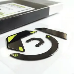 2025 Mouse Round Curved Edged Mouse Glass Skates Gliding Pad For G502X /G502X 2025 Mouse Round Curved Edged Mouse Glass Skates Gliding Pad For G502X /G502X