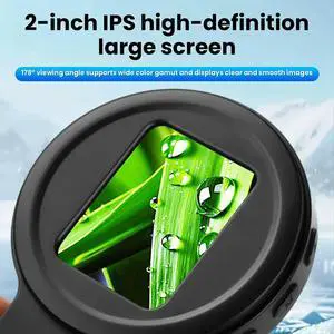200X Ultra-High Magnification Digital Microscope 2-Inch High-Definition Large Screen Expansion Mini Microscope A 200X Ultra-High Magnification Digital Microscope 2-Inch High-Definition Large Screen Expansion Mini Microscope A