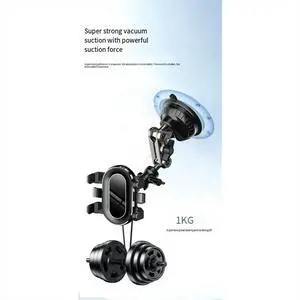 Car Phone Holder Shooting Car 2-in-1 Strong Suction Cup Multi Angle Adjustable Aluminum Alloy Clip Holder,A Car Phone Holder Shooting Car 2-in-1 Strong Suction Cup Multi Angle Adjustable Aluminum Alloy Clip Holder,A