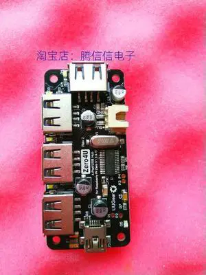 1PCS 4115 Interface Development Tools Zero4U - 4-Port USB Hub without Pogo Pins - v1.3 1PCS 4115 Interface Development Tools Zero4U - 4-Port USB Hub without Pogo Pins - v1.3
