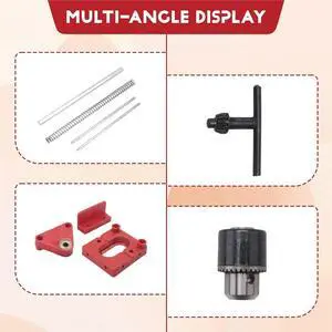 Auto Line Drill Guide Woodworking Drill Locator Precise Hole Drill Punch Positioner Auto-Line Drill Template Guide Tool Auto Line Drill Guide Woodworking Drill Locator Precise Hole Drill Punch Positioner Auto-Line Drill Template Guide Tool