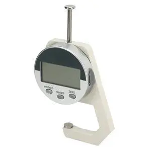 0-25.4mm Digital Thickness Measuring Tool High Accuracy Digital Thickness Gauge Sturdy Accuracy 0.01mm/0.001inch 0-25.4mm Digital Thickness Measuring Tool High Accuracy Digital Thickness Gauge Sturdy Accuracy 0.01mm/0.001inch