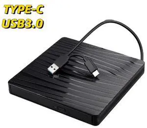 Pattern USB3.0 External Blu-ray Burner TYPE-C Mobile Optical Drive BD Burner Notebook Desktop Universal Pattern USB3.0 External Blu-ray Burner TYPE-C Mobile Optical Drive BD Burner Notebook Desktop Universal