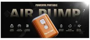 Air Pump Mini Air Pump with 1600mAh Camping Light - Electric Pump for Vacuum Bags, Air Mattress Air Pump Mini Air Pump with 1600mAh Camping Light - Electric Pump for Vacuum Bags, Air Mattress