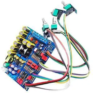 HiFi Class A Preamp Tone Board OPA2604 OP AMP Audio Preamplifier Potentiometer Extension AC 12V-15V HiFi Class A Preamp Tone Board OPA2604 OP AMP Audio Preamplifier Potentiometer Extension AC 12V-15V