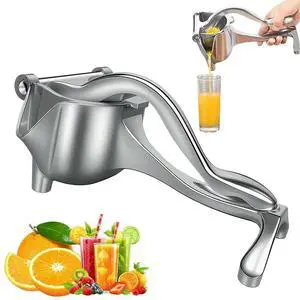 Thickened Manual Juicer + 10 Filter Bags Orange Juice Press Aluminum Alloy Home Juicing Essential for Lemon Orange Grape Thickened Manual Juicer + 10 Filter Bags Orange Juice Press Aluminum Alloy Home Juicing Essential for Lemon Orange Grape