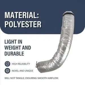 AC Hose Insulation Sleeve, Air Conditioner Hose Cover Wrap for 5 Inch & 5.9 Inch Diameter Exhaust Hose AC Hose Insulation Sleeve, Air Conditioner Hose Cover Wrap for 5 Inch & 5.9 Inch Diameter Exhaust Hose