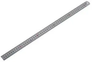 10X Double Side Scale Stainless Steel Straight Ruler Measuring Tool 50Cm 10X Double Side Scale Stainless Steel Straight Ruler Measuring Tool 50Cm