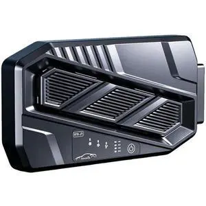 Car Interior Cooling Exhaust Fan Automotive Ventilation Fan Rechargeable In-Car Ventilator Car Interior Cooling Exhaust Fan Automotive Ventilation Fan Rechargeable In-Car Ventilator
