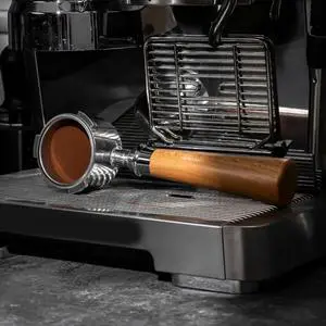 Stainless Steel 51mm Bottomless Hollow Simple Style Long Coffee Handle for Coffee Maker Detachable Design,C Stainless Steel 51mm Bottomless Hollow Simple Style Long Coffee Handle for Coffee Maker Detachable Design,C