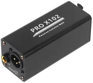 Audio Isolator Noise Reduction DI Ground Box 6.35 to Cannon Stereo Agricultural Electric Guitar Sound Card Show Noise Eliminatio Audio Isolator Noise Reduction DI Ground Box 6.35 to Cannon Stereo Agricultural Electric Guitar Sound Card Show Noise Eliminatio