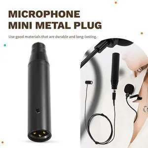 48V Phantom Power Mic Musical Instrument Microphone Adapter Male XLR for Shure 4 Pin TA4F Lavalier Headset 48V Phantom Power Mic Musical Instrument Microphone Adapter Male XLR for Shure 4 Pin TA4F Lavalier Headset