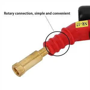 NR-17 Rotating Argon Arc Welding Gun Head Handle Welding Tool Accessories Air Cooled Tig Wind NR-17 Rotating Argon Arc Welding Gun Head Handle Welding Tool Accessories Air Cooled Tig Wind