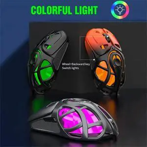 Bluetooth Mouse Tri-Mode BT/2.4G/Wired 10000 DPI 1000Hz Universal Gaming Mouse for Android IOS PC Laptop C Bluetooth Mouse Tri-Mode BT/2.4G/Wired 10000 DPI 1000Hz Universal Gaming Mouse for Android IOS PC Laptop C