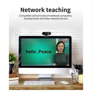 4K Autofocus Webcam 30fps Full HD Microphone for Gaming Live Video Calling Meeting Driver Free USB Plug Laptop PC Work 4K Autofocus Webcam 30fps Full HD Microphone for Gaming Live Video Calling Meeting Driver Free USB Plug Laptop PC Work