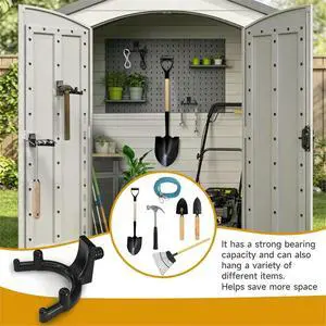12pcs Shed Hooks , U Tool Hangers for Suncast/Craftsman Shed Tool Hooks Shed Shelves Accessories 12pcs Shed Hooks , U Tool Hangers for Suncast/Craftsman Shed Tool Hooks Shed Shelves Accessories