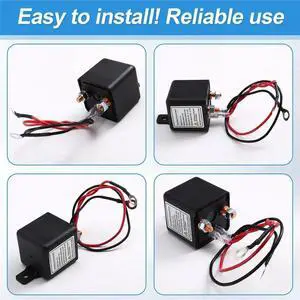 Remote Power Off Switch Remote Disconnect Control 12V 250A Upgraded Long Distance Control Remote Power Off Switch Remote Disconnect Control 12V 250A Upgraded Long Distance Control