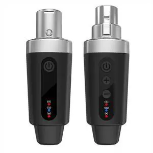 XLR Adapter System Microphone Transmitter Receiver for Dynamic Microphone Guitar Audio Mixer PA System XLR Adapter System Microphone Transmitter Receiver for Dynamic Microphone Guitar Audio Mixer PA System
