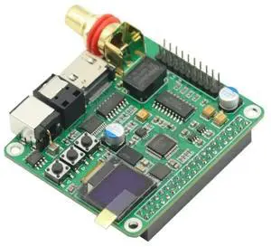 1Pcs For Raspberry PI Digital Audio Decoding Board module HIFI DAC Digital Broadcast Support Coaxial Fiber I2S 3B 4B 1Pcs For Raspberry PI Digital Audio Decoding Board module HIFI DAC Digital Broadcast Support Coaxial Fiber I2S 3B 4B