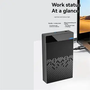 Z50 Tool-Free 3.5in Hard Drive Enclosure USB 3.0 SATA Interface Supports Up to 22TB Desktop HDD/SSD US Z50 Tool-Free 3.5in Hard Drive Enclosure USB 3.0 SATA Interface Supports Up to 22TB Desktop HDD/SSD US