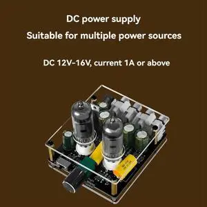 Audio Amplifier 6j3 Vacuum Tube with HIFI Preamplifier DC Input Bile Buffer Speaker with Upgraded for Home Theater DIY Audio Amplifier 6j3 Vacuum Tube with HIFI Preamplifier DC Input Bile Buffer Speaker with Upgraded for Home Theater DIY