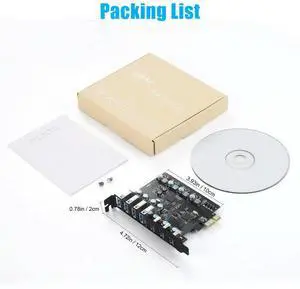 7ports 5Gbps USB 3.2 Gen1 USBC USBA PCIE Card Hub USB 3.0 PCI Express Board PCI-E USB3.0 Adapter Multiplier Add on Cards 7ports 5Gbps USB 3.2 Gen1 USBC USBA PCIE Card Hub USB 3.0 PCI Express Board PCI-E USB3.0 Adapter Multiplier Add on Cards