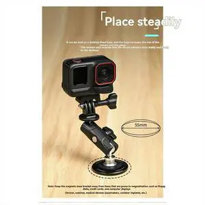 Universal Magnetic Chassis Bracket Base for X5 Action Gopro Camera Mount Holder Accessory Universal Magnetic Chassis Bracket Base for X5 Action Gopro Camera Mount Holder Accessory