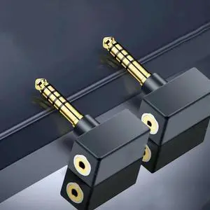 Audiophile Adapter 2.5mm Male to 3.5mm Female Connector Male to Female Jack Converters Audio Converter Audiophile Adapter 2.5mm Male to 3.5mm Female Connector Male to Female Jack Converters Audio Converter