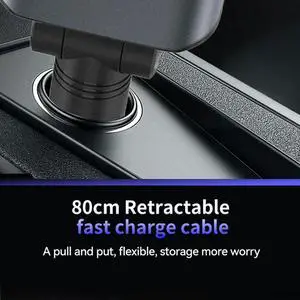 Retractable Car Charger with Aromatherapy and Starlight, 5-in-1 USB-C Car Charger, Compatible with for Interface Retractable Car Charger with Aromatherapy and Starlight, 5-in-1 USB-C Car Charger, Compatible with for Interface