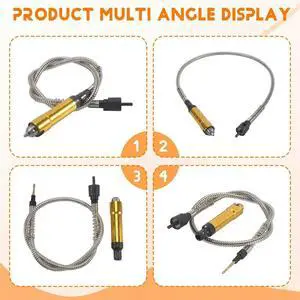 Flexible Flex Shaft 0.3-6.5Mm for Electric Grinding Tool Shaft Tube for Hand Drill Extension Tube for Hand Drill Flexible Flex Shaft 0.3-6.5Mm for Electric Grinding Tool Shaft Tube for Hand Drill Extension Tube for Hand Drill