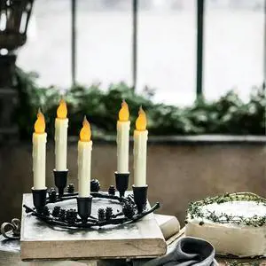 Floating Candles with Magic Wand Remote-Halloween Decorations 12PCS LED Flameless Taper Candle for Halloween Decor Floating Candles with Magic Wand Remote-Halloween Decorations 12PCS LED Flameless Taper Candle for Halloween Decor