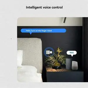 Tuya Bluetooth Finger Robot Warp Switch Button Key Life App Voice Control Via Alexa, Google Assistant Tuya Bluetooth Finger Robot Warp Switch Button Key Life App Voice Control Via Alexa, Google Assistant