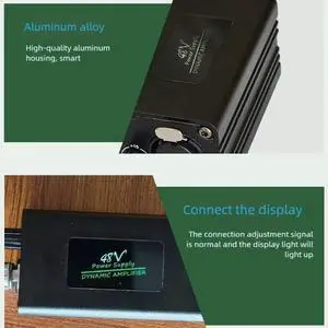 A11 Aluminum Auditory Amplifier Boosts Dynamic Microphones Up To 30dB A11 Aluminum Auditory Amplifier Boosts Dynamic Microphones Up To 30dB