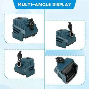 Car Adapter Converter for Makita 18V Li-Ion Power Wheel Adapter Car Cigarette Lighter Socket Car Adapter Converter for Makita 18V Li-Ion Power Wheel Adapter Car Cigarette Lighter Socket
