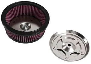 Air Cleaner Cover 3-Hole Red Filter Replacement For Dyna Softail Touring Models Air Cleaner Cover 3-Hole Red Filter Replacement For Dyna Softail Touring Models