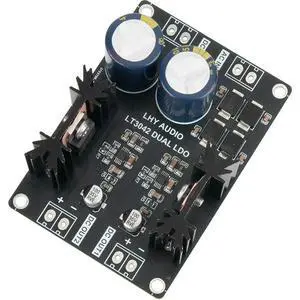 LT3042 Diffuser Dual Positive Voltage, Low Noise High Precision Linear Regulator DC Power Supply Polishing Upgrade DAC LT3042 Diffuser Dual Positive Voltage, Low Noise High Precision Linear Regulator DC Power Supply Polishing Upgrade DAC
