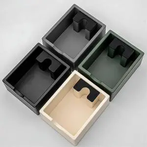 Anti Slip Espresso Coffee Grounds Waste Box Coffee Grounds Box Coffee Grounds Bucket Coffee Grounds Knock Box Grey Anti Slip Espresso Coffee Grounds Waste Box Coffee Grounds Box Coffee Grounds Bucket Coffee Grounds Knock Box Grey