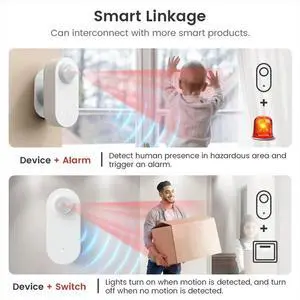 3 in 1 Zigbee Millimeter Wave Human Sensor Motion Sensor PIR Motion Sensor with Illuminance Value Motion Sensor 3 in 1 Zigbee Millimeter Wave Human Sensor Motion Sensor PIR Motion Sensor with Illuminance Value Motion Sensor
