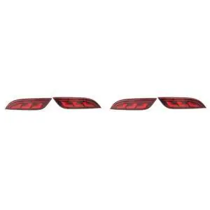 4X Car LED Rear Bumper Lights Dynamic Turn Signal Light Reflector Light Brake Light For Chevrolet Spark 2010-2015 4X Car LED Rear Bumper Lights Dynamic Turn Signal Light Reflector Light Brake Light For Chevrolet Spark 2010-2015