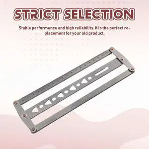 Belt Positioning Auxiliary Ruler Cutting Punch Hole Tool Punch Hole Spacing End Holes Position Stencil, Belt Positioning Auxiliary Ruler Cutting Punch Hole Tool Punch Hole Spacing End Holes Position Stencil,