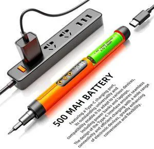 Electric Screwdriver 47 in 1 Mini Cordless Adjustment Power Drill Multifunction Power Screwdriver Repair Tool Kit Orange Electric Screwdriver 47 in 1 Mini Cordless Adjustment Power Drill Multifunction Power Screwdriver Repair Tool Kit Orange
