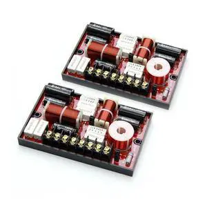 2PCS 3 Way 150W DIY Car Speaker Filter Circuit Frequency Divider Automotive 3-Order Theater Hifi Stereo Audio Crossover Filters 2PCS 3 Way 150W DIY Car Speaker Filter Circuit Frequency Divider Automotive 3-Order Theater Hifi Stereo Audio Crossover Filters