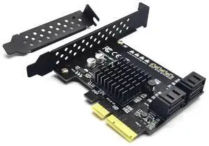 4 Ports SATA 6G PCI Express Controller Card PCI-e 4x To SATA III 3.0 88SE9230 Chip Support PCI-E 4X 8X 16 /RAID for SSD HDD 4 Ports SATA 6G PCI Express Controller Card PCI-e 4x To SATA III 3.0 88SE9230 Chip Support PCI-E 4X 8X 16 /RAID for SSD HDD