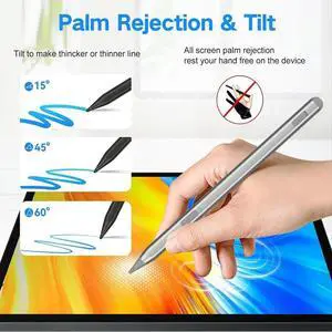 USI 2.0 Stylus Pen for Chromebook Fire HD 10 and Fire Max 11,with Tilt Support,4096 Pressure Sensitivity Silver USI 2.0 Stylus Pen for Chromebook Fire HD 10 and Fire Max 11,with Tilt Support,4096 Pressure Sensitivity Silver